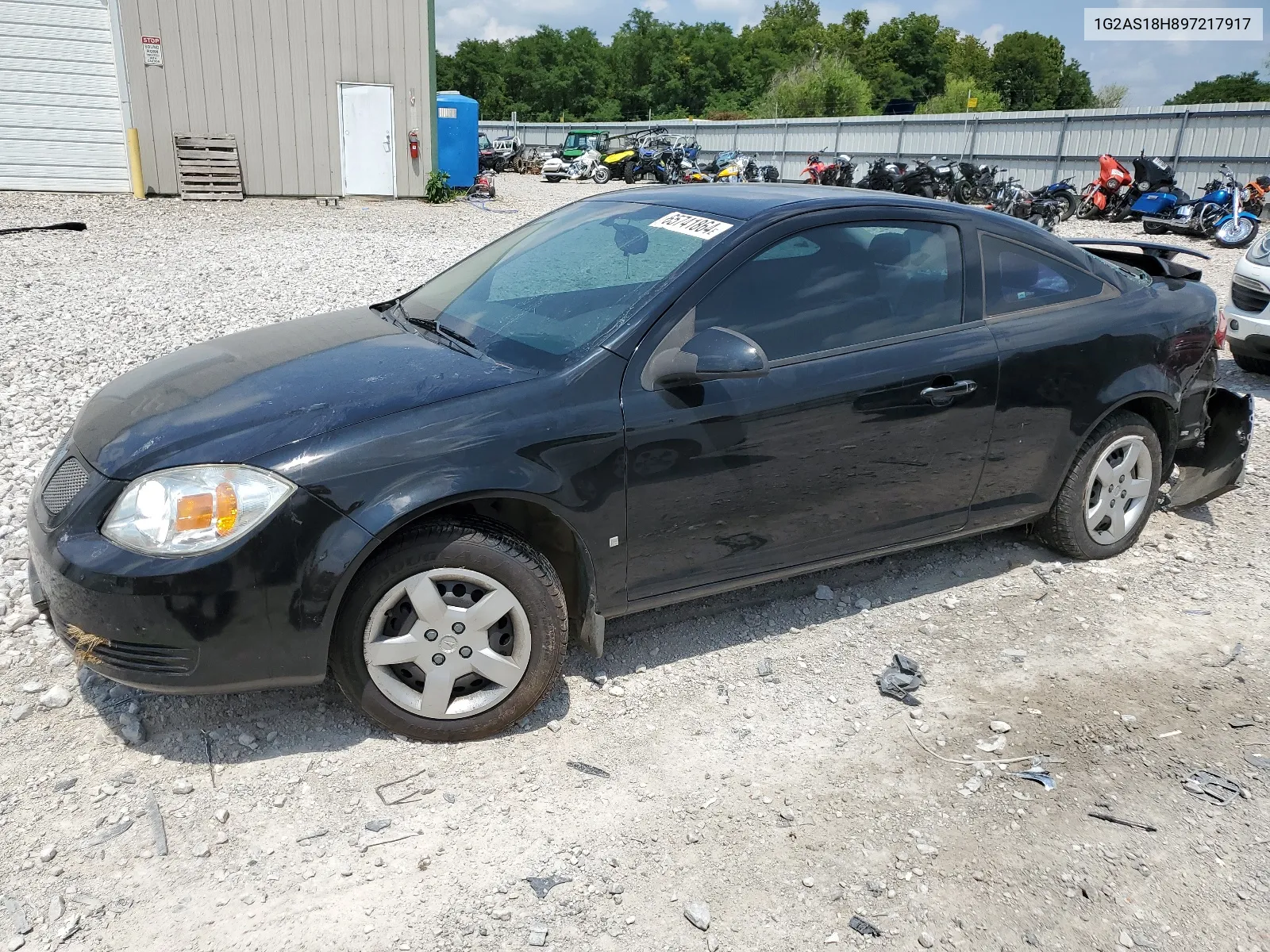 2009 Pontiac G5 VIN: 1G2AS18H897217917 Lot: 65741864