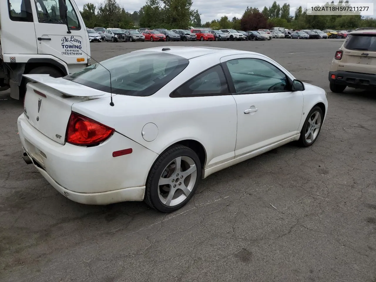 2009 Pontiac G5 Gt VIN: 1G2AT18H597211277 Lot: 67596204