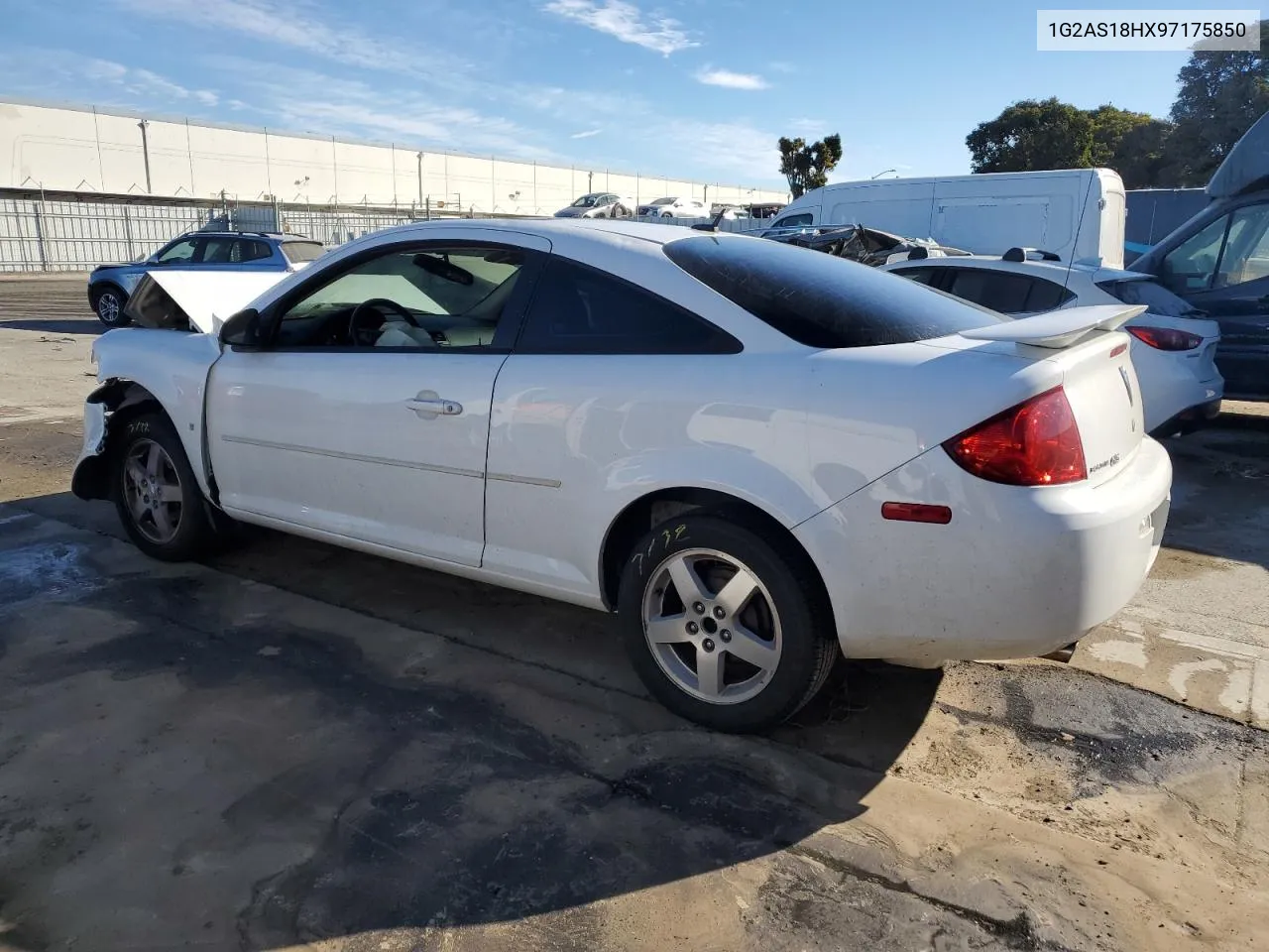 2009 Pontiac G5 VIN: 1G2AS18HX97175850 Lot: 68119484