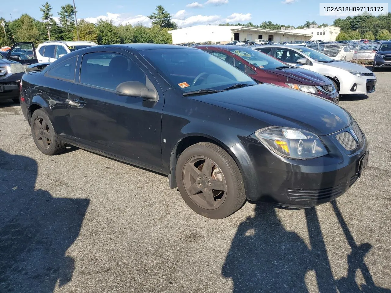 2009 Pontiac G5 VIN: 1G2AS18H097115172 Lot: 70373894