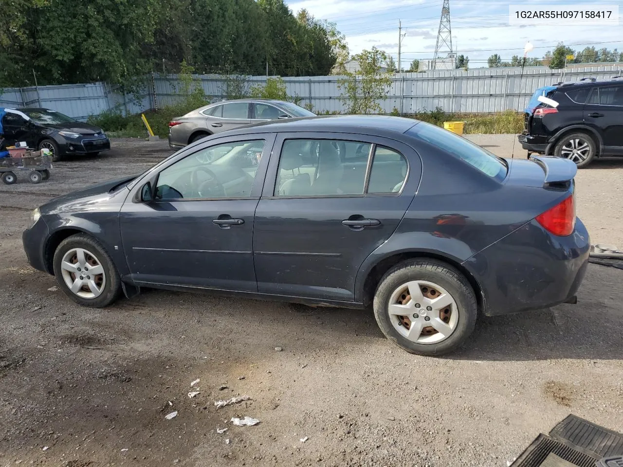 2009 Pontiac G5 VIN: 1G2AR55H097158417 Lot: 73040794