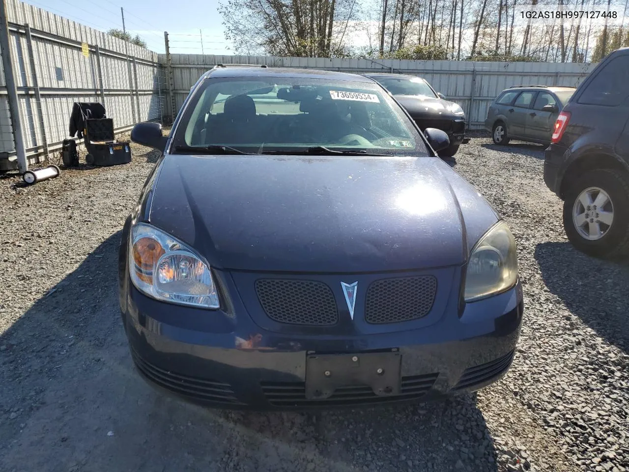 2009 Pontiac G5 VIN: 1G2AS18H997127448 Lot: 73659534