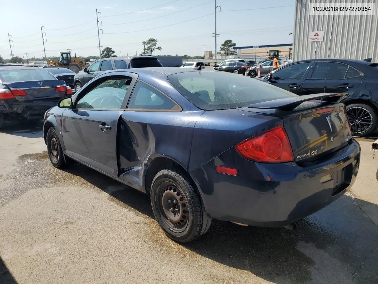 2009 Pontiac G5 VIN: 1G2AS18H297270354 Lot: 76001634