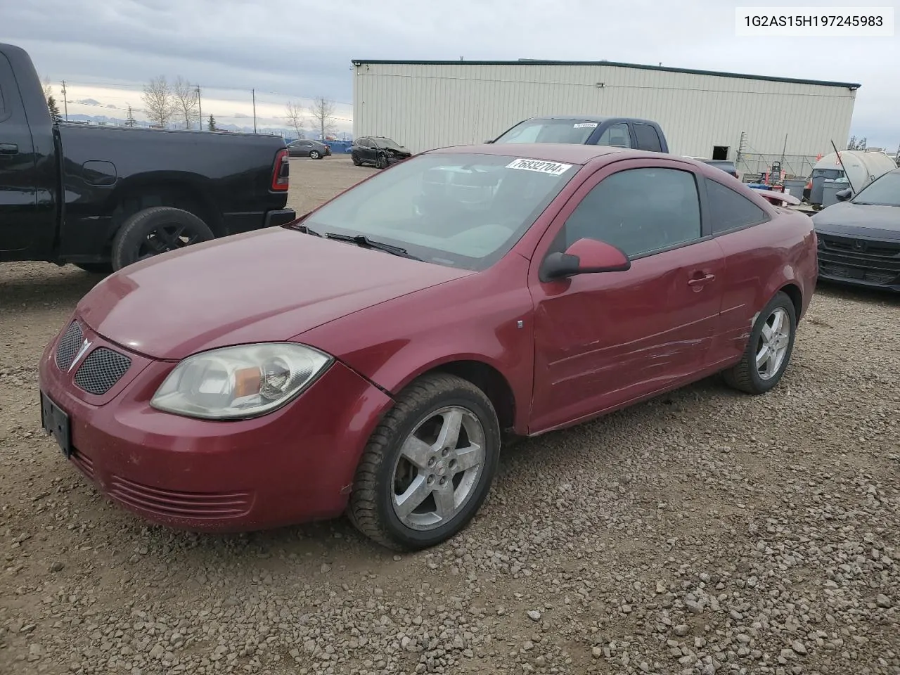 2009 Pontiac G5 Se VIN: 1G2AS15H197245983 Lot: 76832704