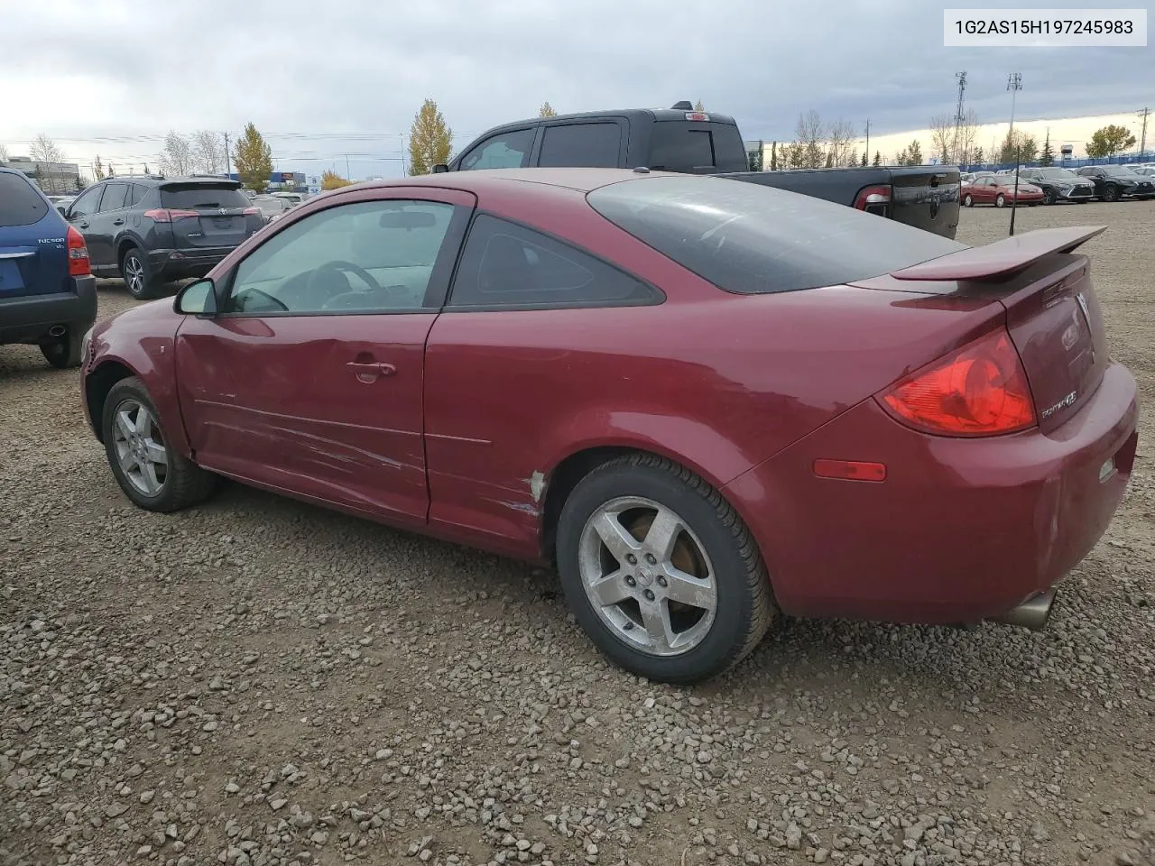 2009 Pontiac G5 Se VIN: 1G2AS15H197245983 Lot: 76832704