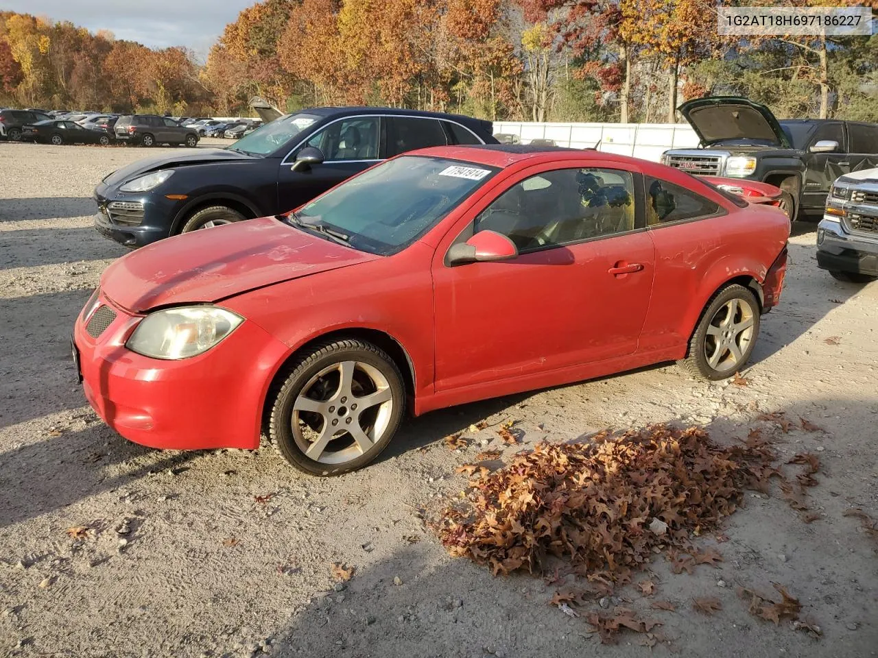 2009 Pontiac G5 Gt VIN: 1G2AT18H697186227 Lot: 77941914