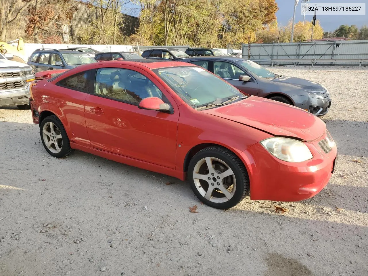 2009 Pontiac G5 Gt VIN: 1G2AT18H697186227 Lot: 77941914