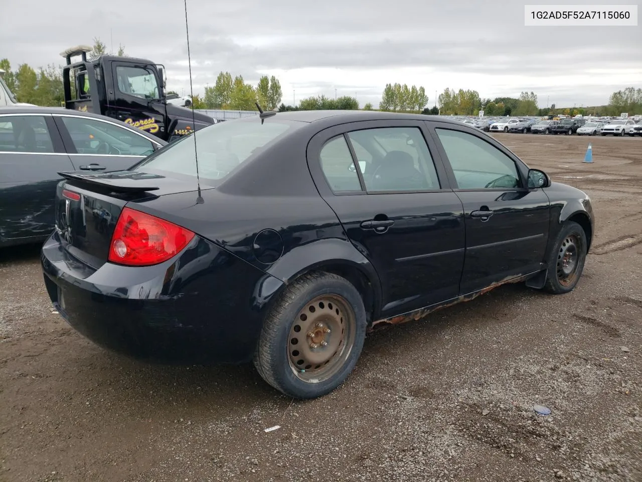 2010 Pontiac G5 Se VIN: 1G2AD5F52A7115060 Lot: 72464784