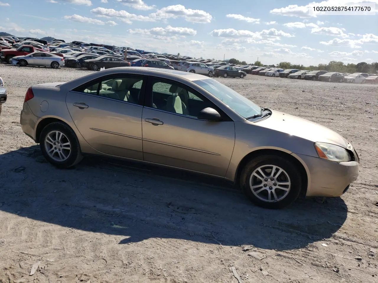 1G2ZG528754177670 2005 Pontiac G6