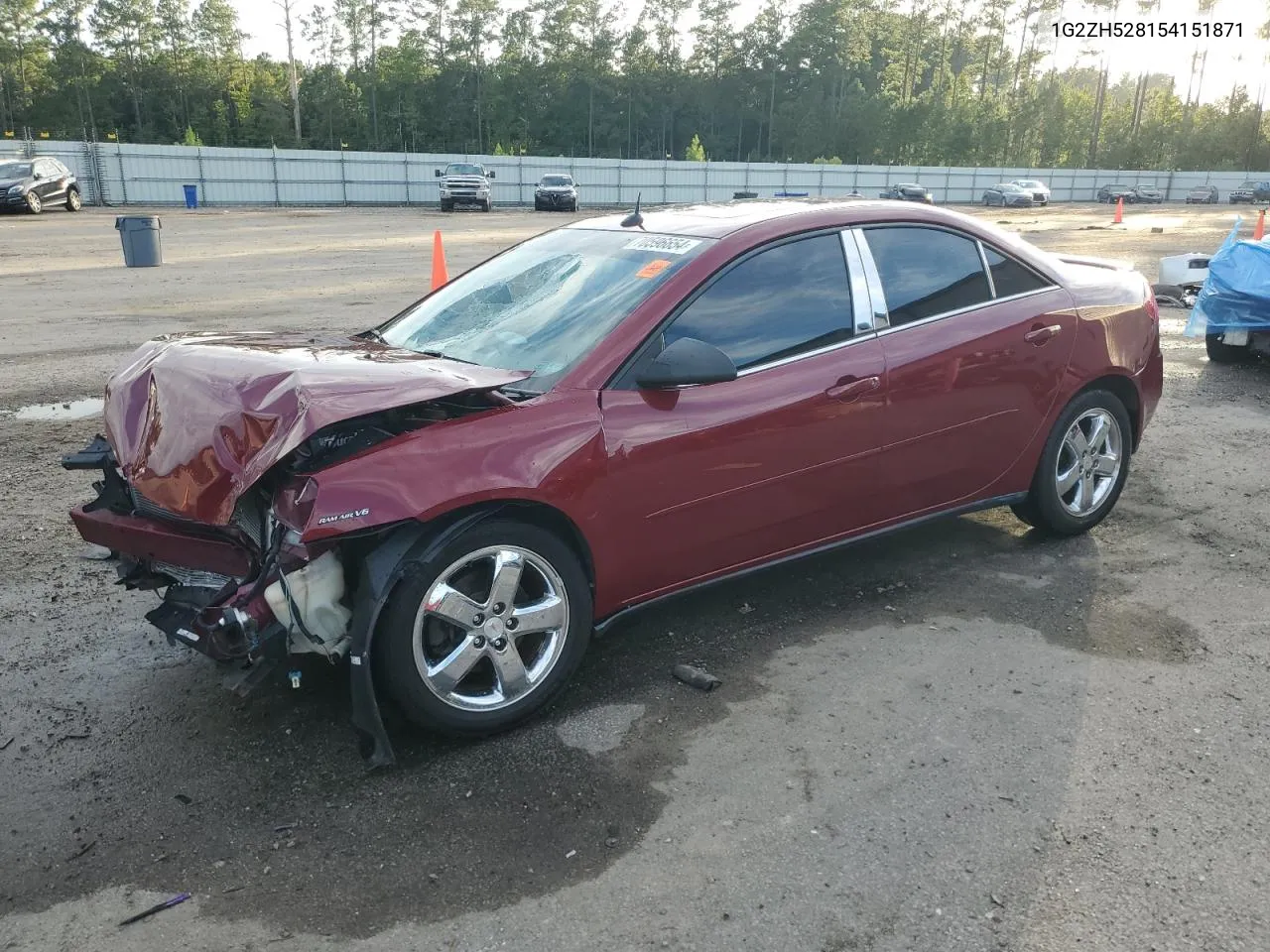 2005 Pontiac G6 Gt VIN: 1G2ZH528154151871 Lot: 70596654