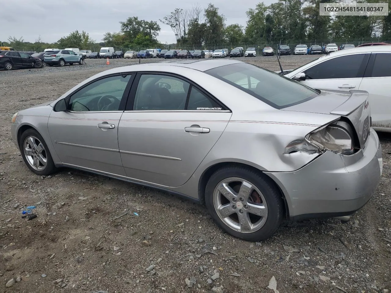 2005 Pontiac G6 Gt VIN: 1G2ZH548154180347 Lot: 72472584