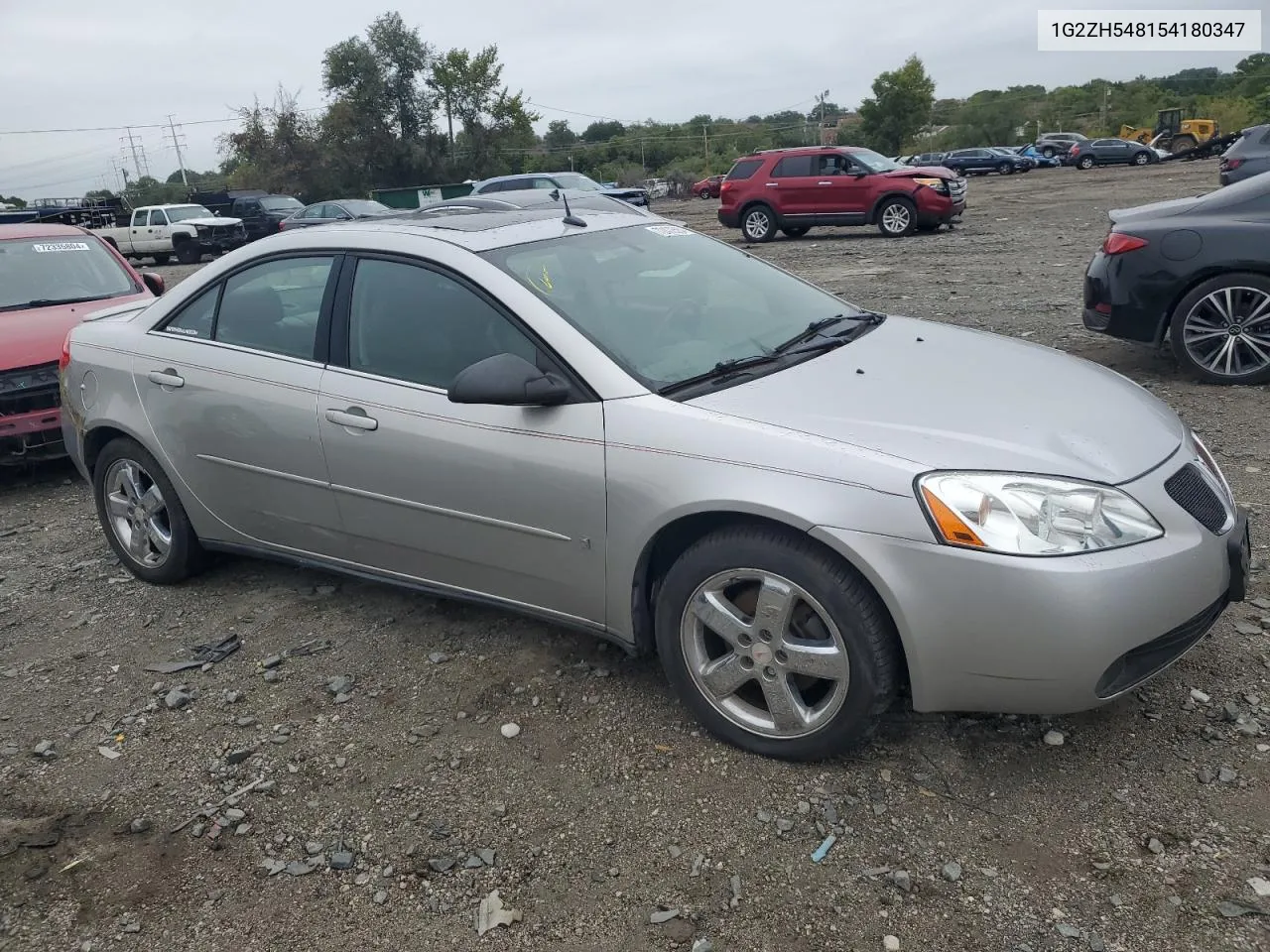 2005 Pontiac G6 Gt VIN: 1G2ZH548154180347 Lot: 72472584