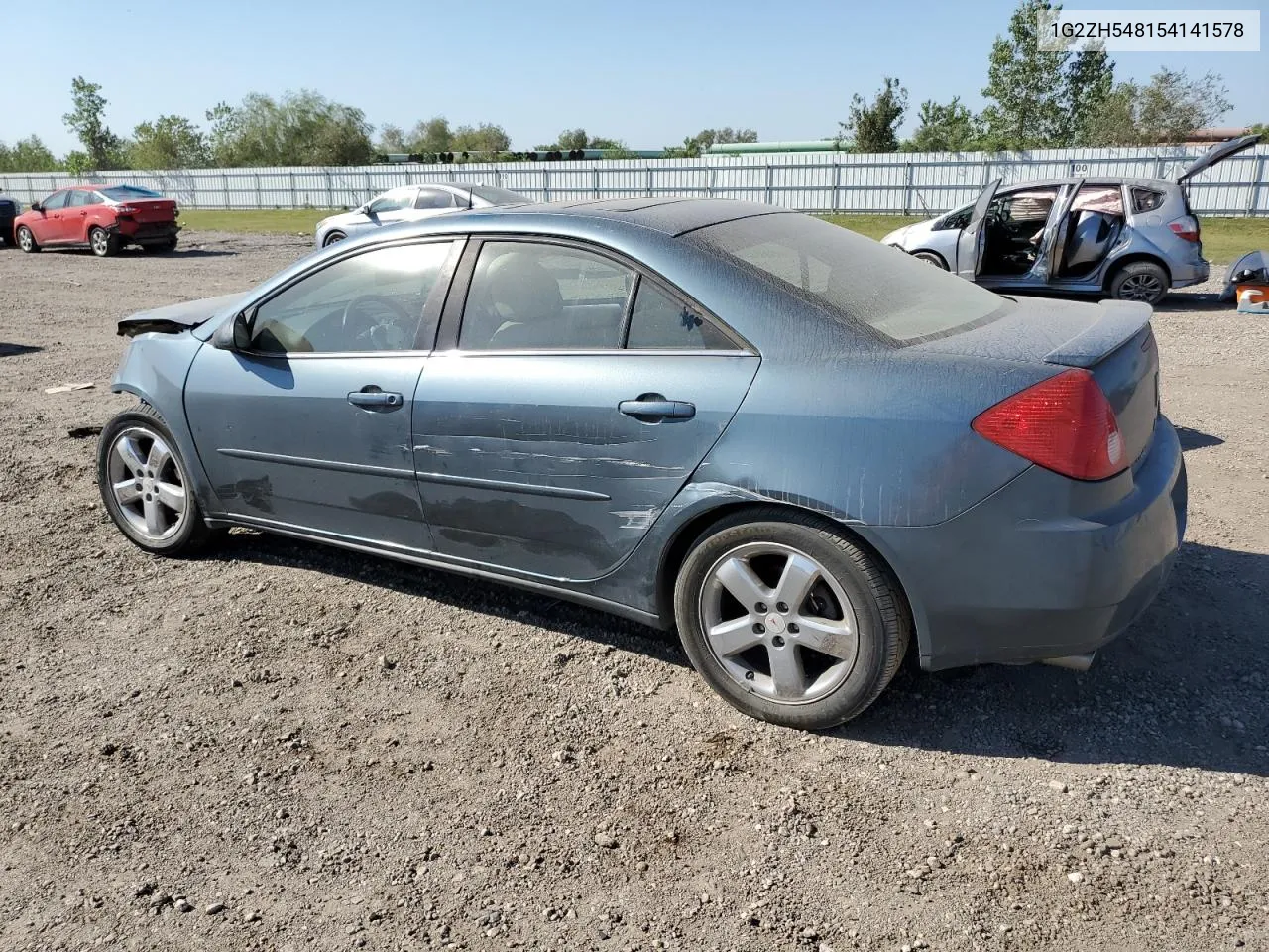 2005 Pontiac G6 Gt VIN: 1G2ZH548154141578 Lot: 73600534