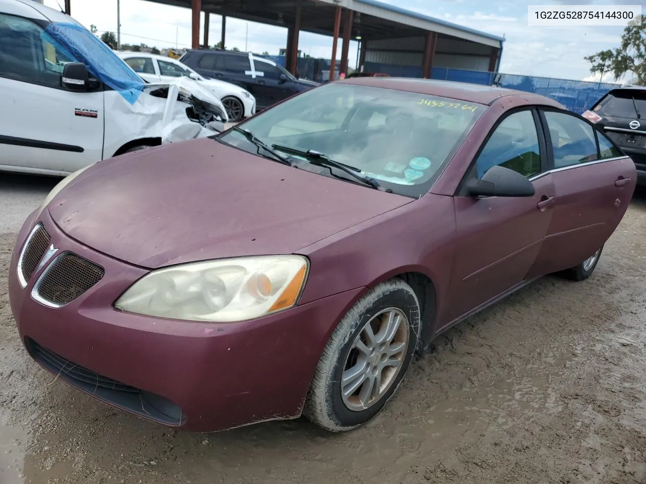 2005 Pontiac G6 VIN: 1G2ZG528754144300 Lot: 74353264