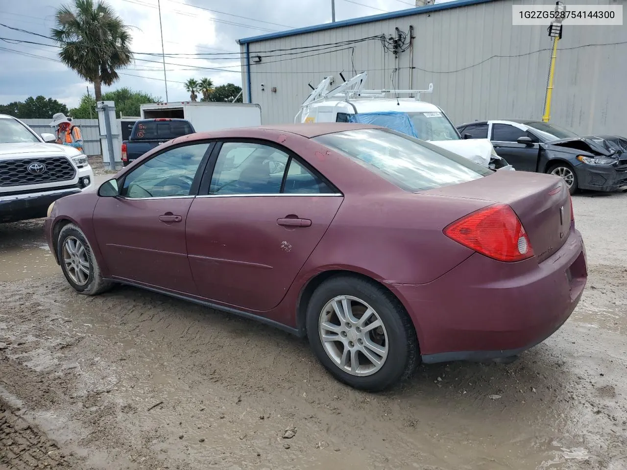 2005 Pontiac G6 VIN: 1G2ZG528754144300 Lot: 74353264