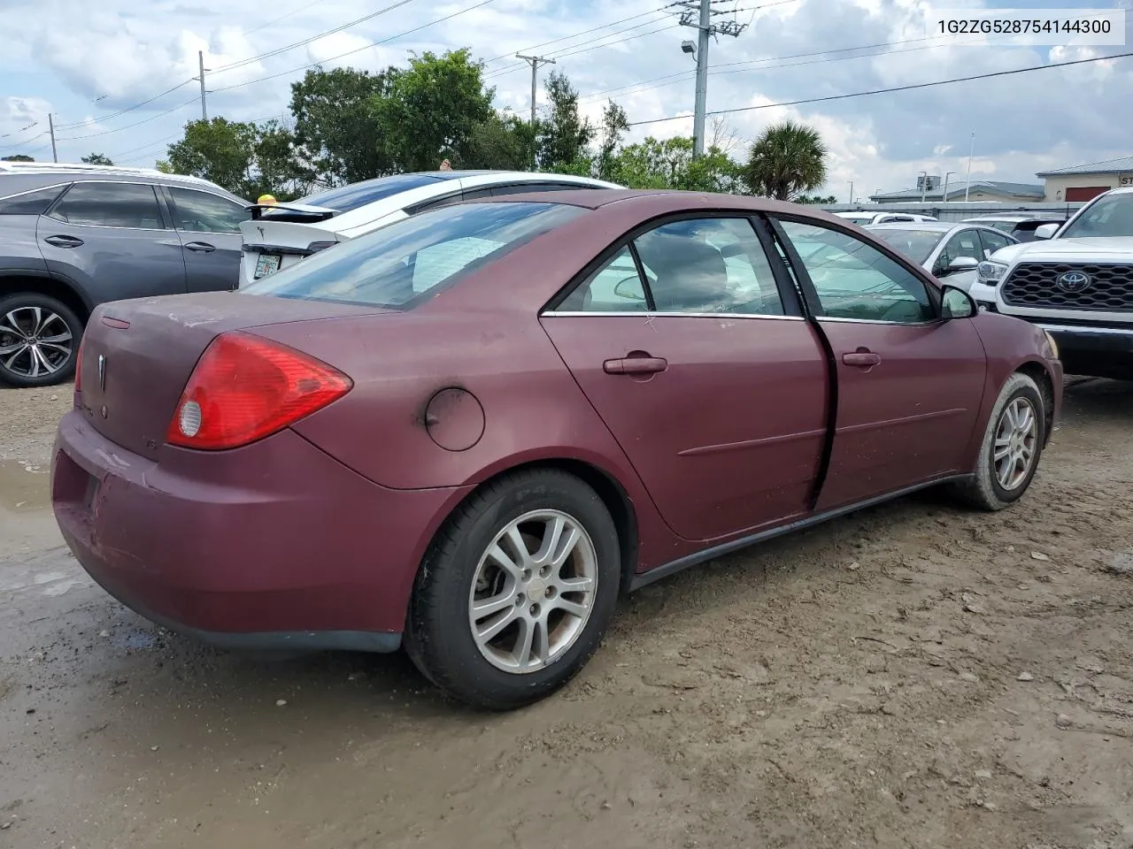 2005 Pontiac G6 VIN: 1G2ZG528754144300 Lot: 74353264