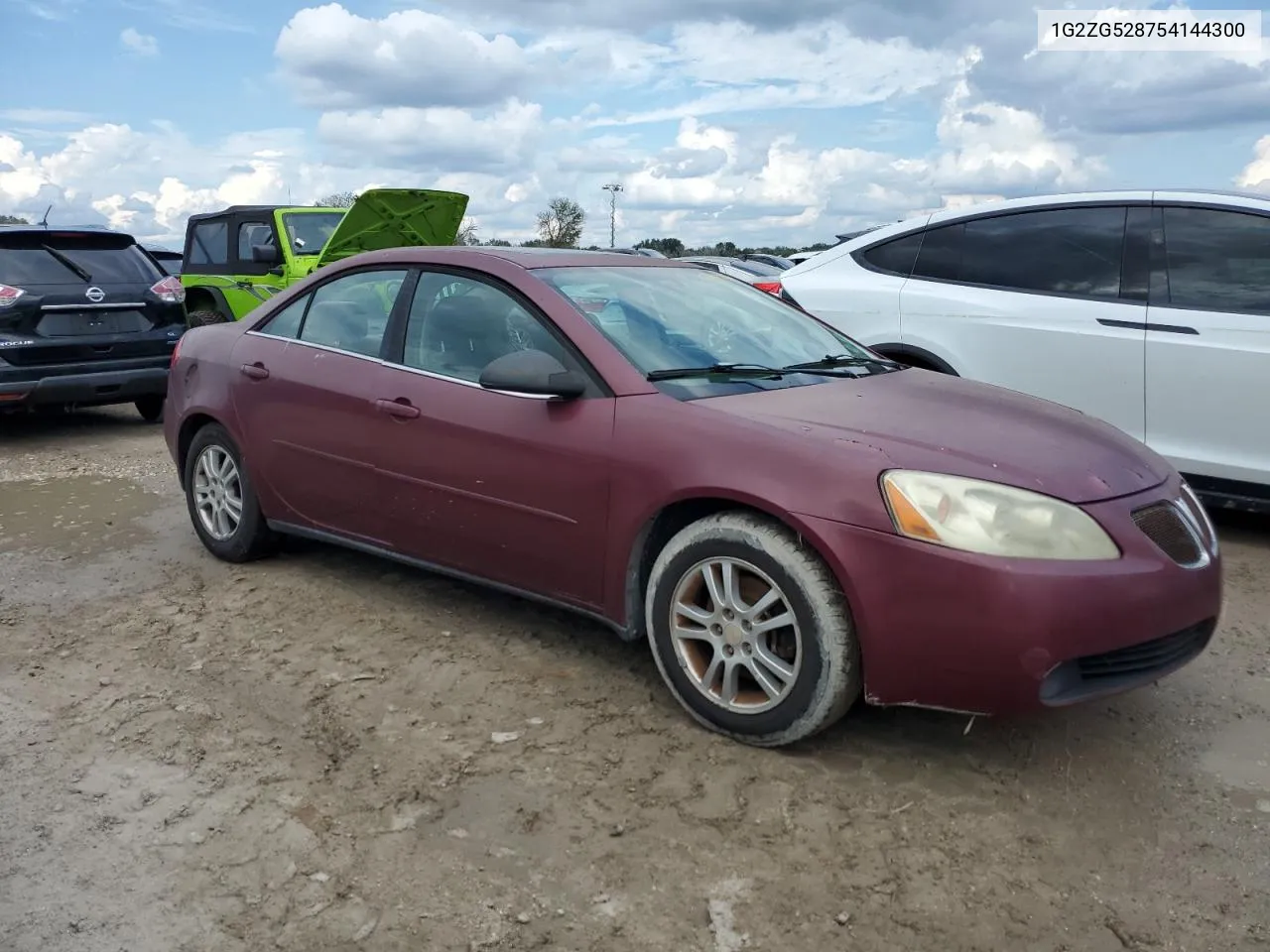 2005 Pontiac G6 VIN: 1G2ZG528754144300 Lot: 74353264