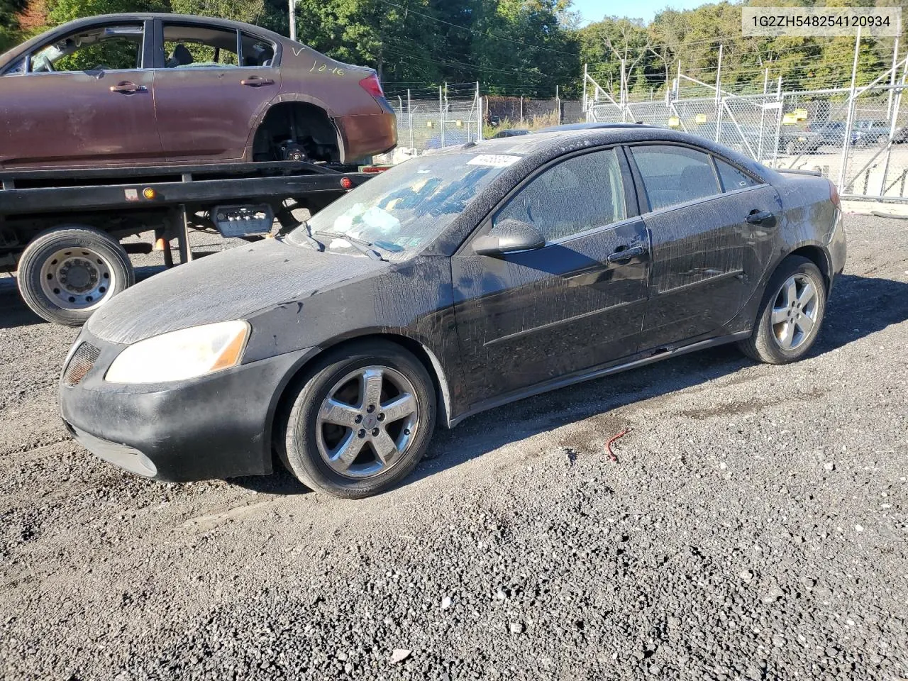 2005 Pontiac G6 Gt VIN: 1G2ZH548254120934 Lot: 74468304