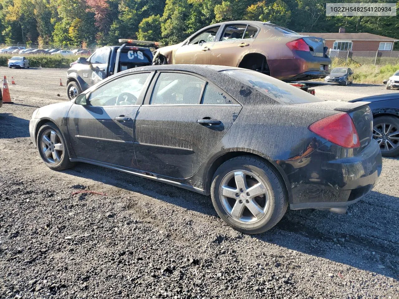 2005 Pontiac G6 Gt VIN: 1G2ZH548254120934 Lot: 74468304