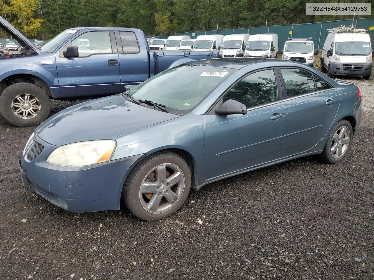 2005 Pontiac G6 Gt VIN: 1G2ZH548X54129753 Lot: 76081474