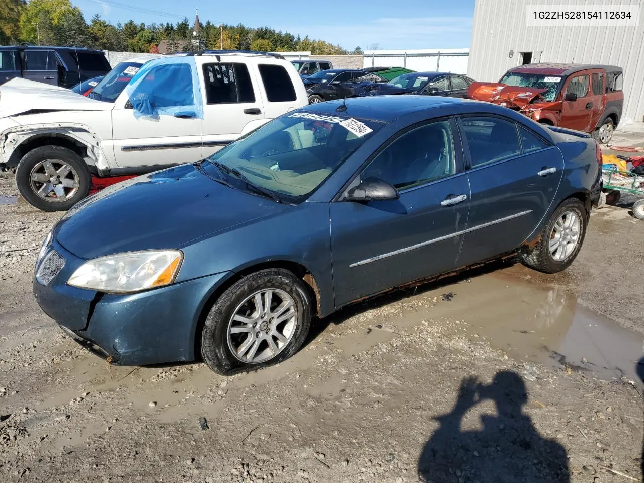 2005 Pontiac G6 Gt VIN: 1G2ZH528154112634 Lot: 76312594