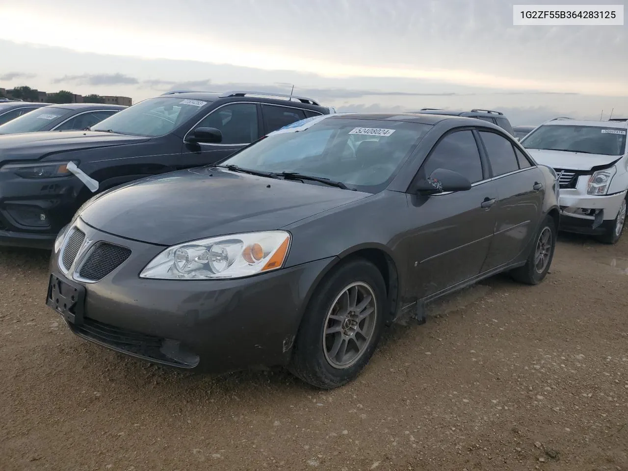 1G2ZF55B364283125 2006 Pontiac G6 Se