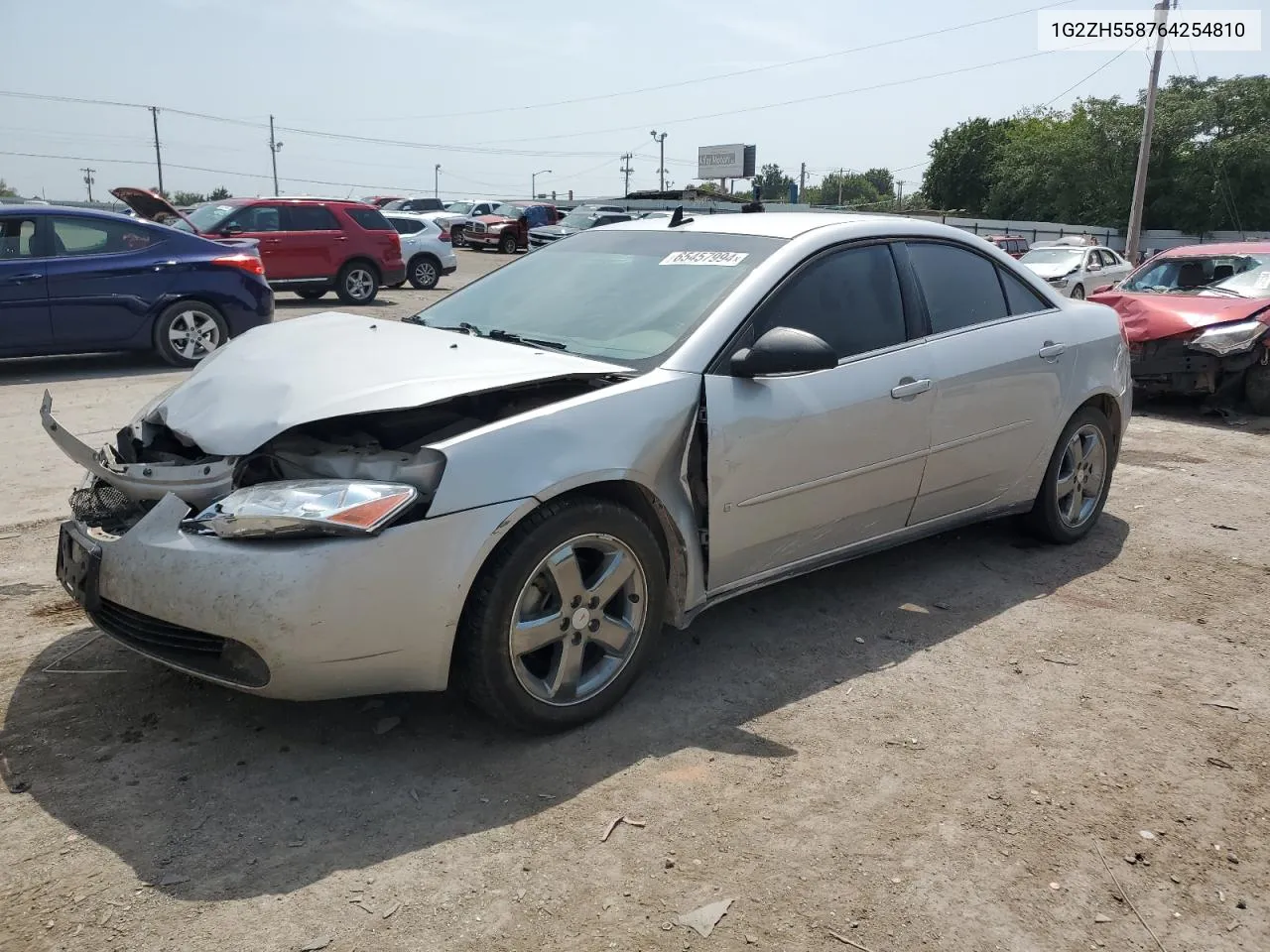 2006 Pontiac G6 Gt VIN: 1G2ZH558764254810 Lot: 65457994