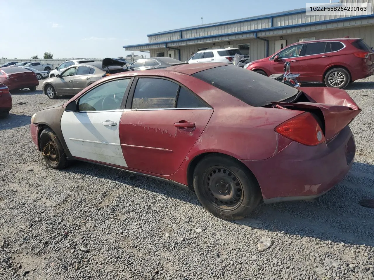 2006 Pontiac G6 Se VIN: 1G2ZF55B264290163 Lot: 69034524