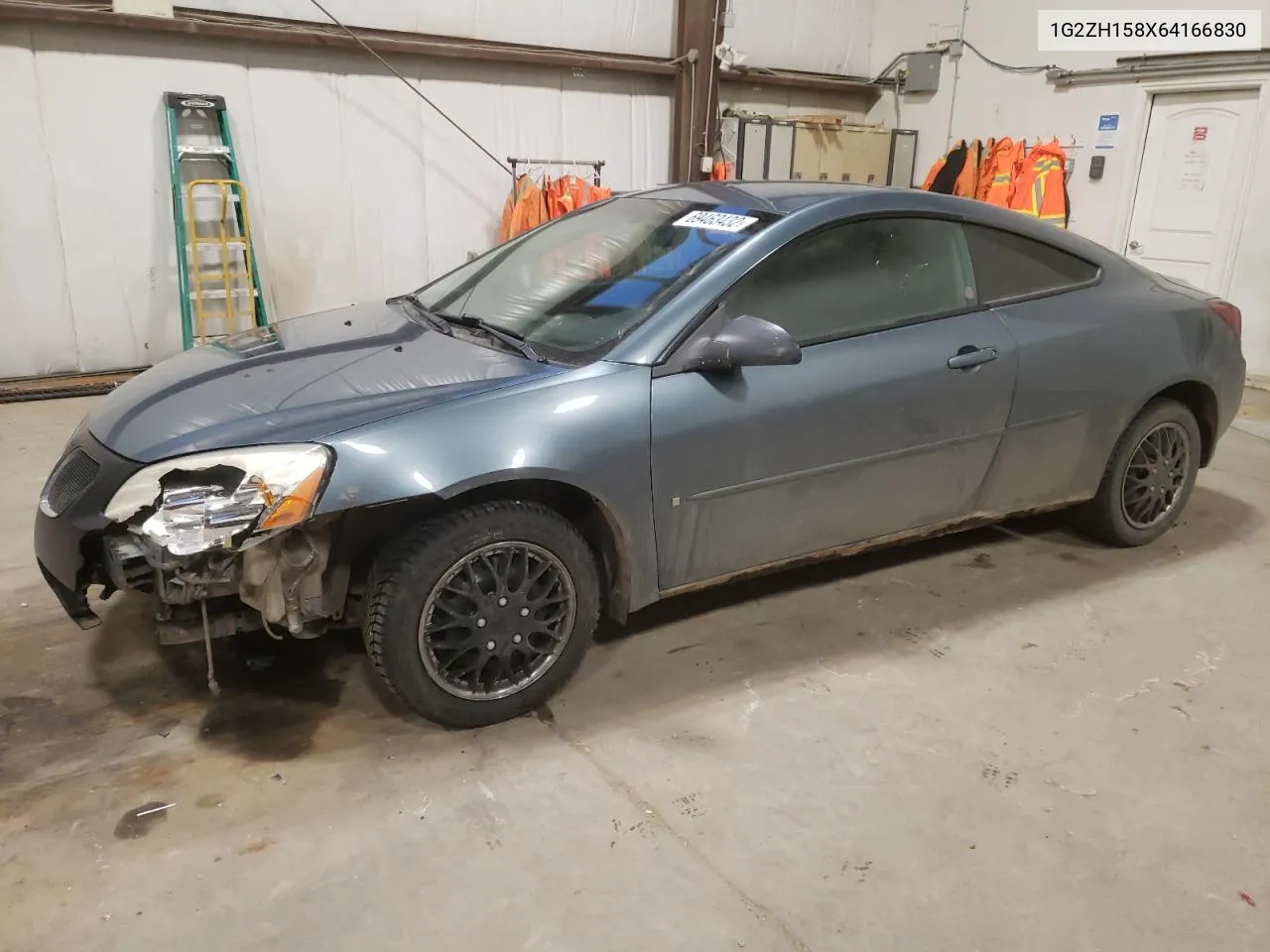 1G2ZH158X64166830 2006 Pontiac G6 Gt