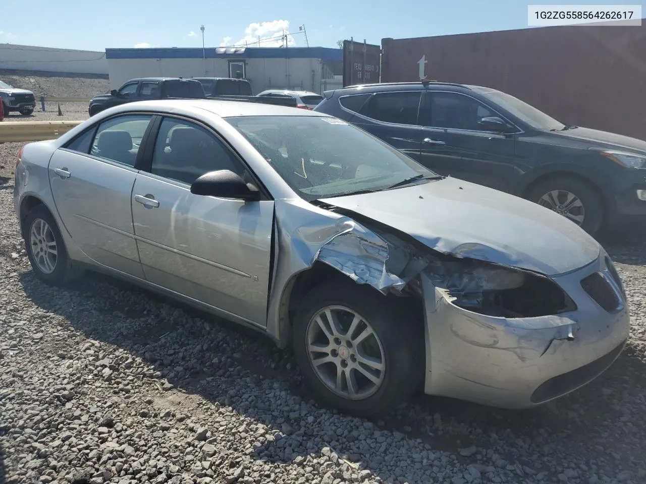 2006 Pontiac G6 Se1 VIN: 1G2ZG558564262617 Lot: 69571474