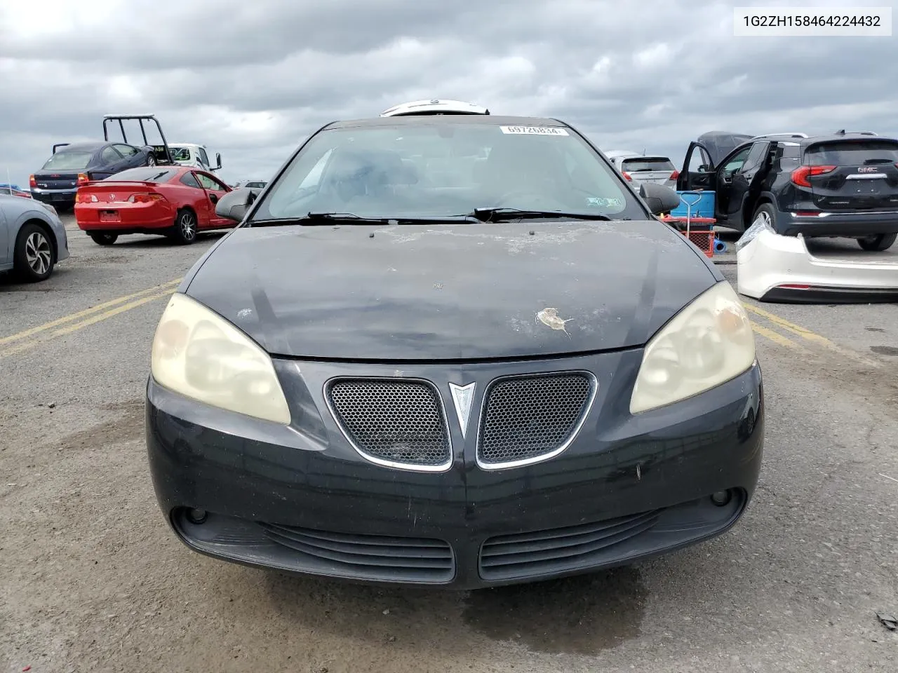 2006 Pontiac G6 Gt VIN: 1G2ZH158464224432 Lot: 69726834