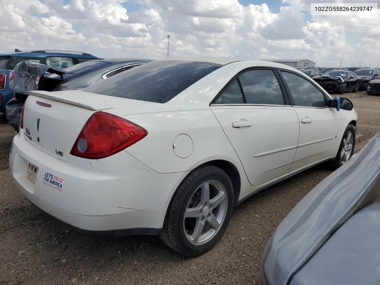 1G2ZG558264239747 2006 Pontiac G6 Se1