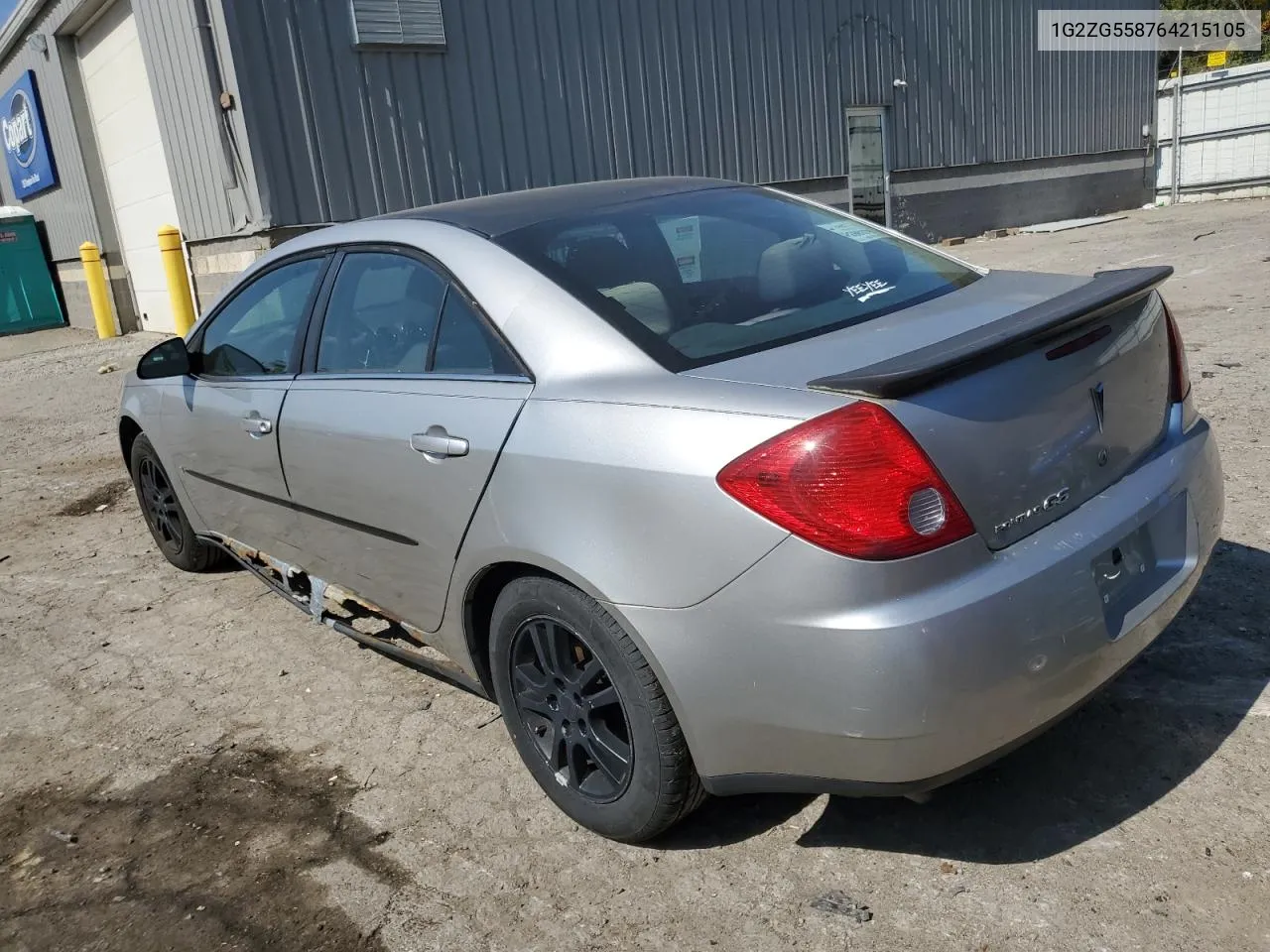 2006 Pontiac G6 Se1 VIN: 1G2ZG558764215105 Lot: 70166844