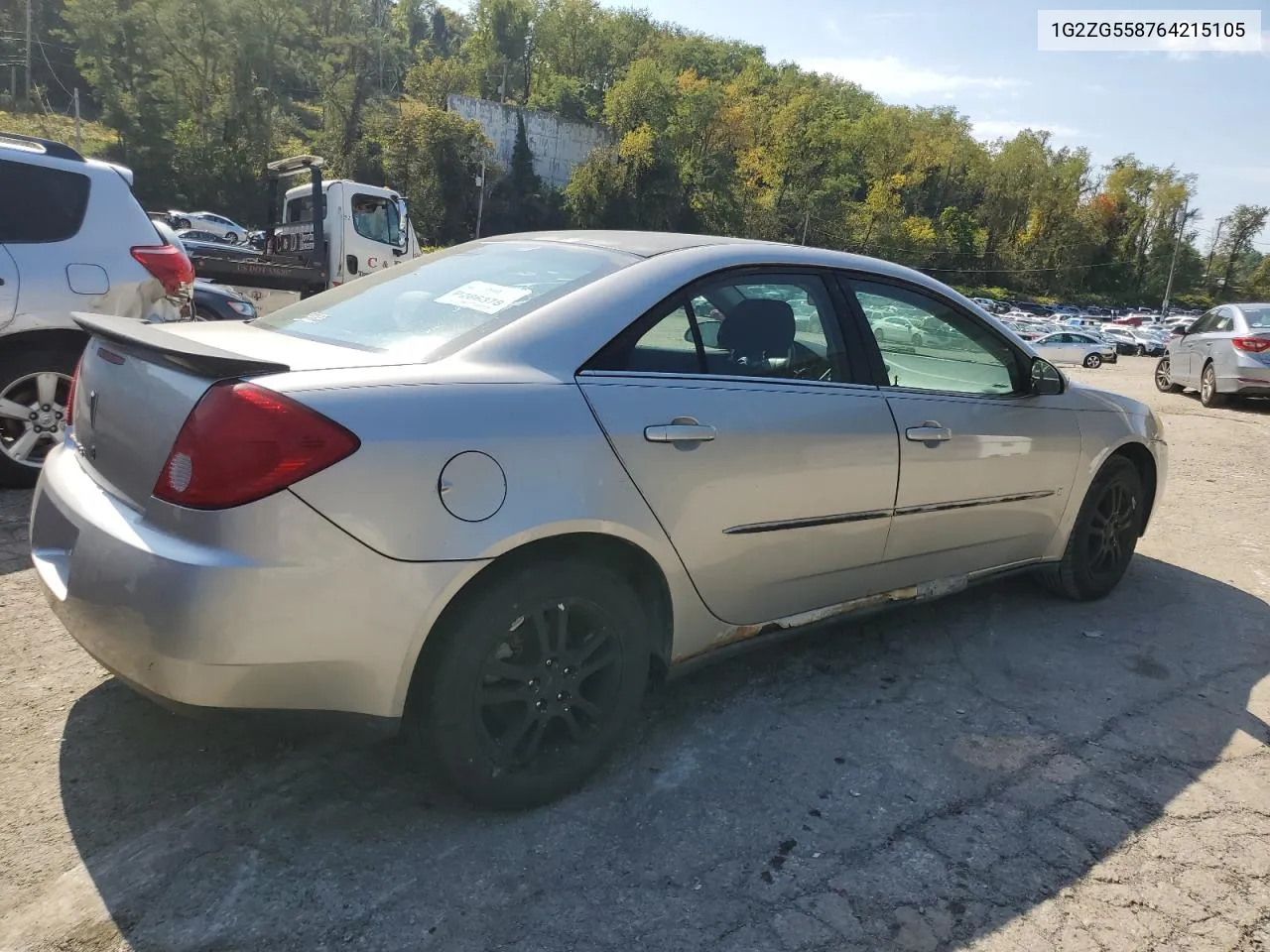 2006 Pontiac G6 Se1 VIN: 1G2ZG558764215105 Lot: 70166844