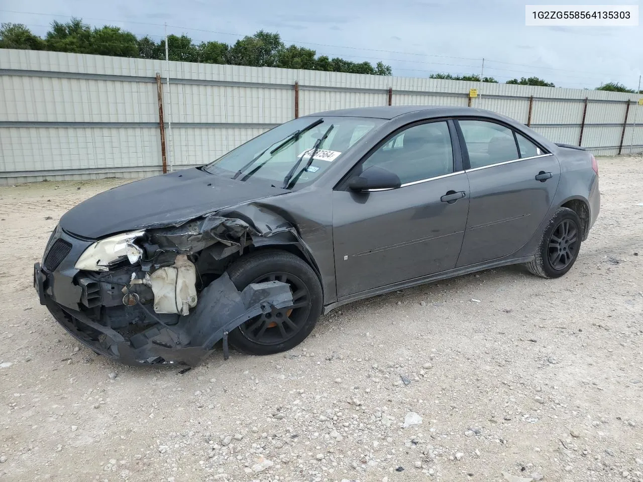 2006 Pontiac G6 Se1 VIN: 1G2ZG558564135303 Lot: 70363814