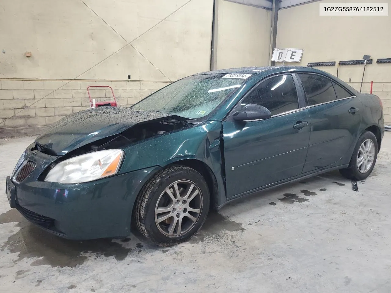 2006 Pontiac G6 Se1 VIN: 1G2ZG558764182512 Lot: 71383534