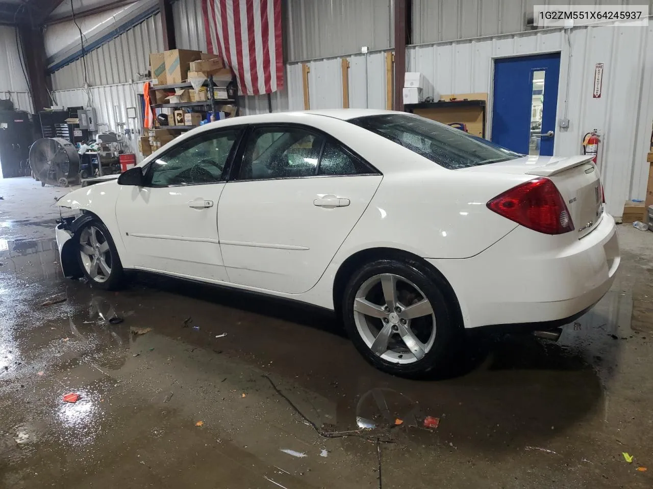 2006 Pontiac G6 Gtp VIN: 1G2ZM551X64245937 Lot: 72382884