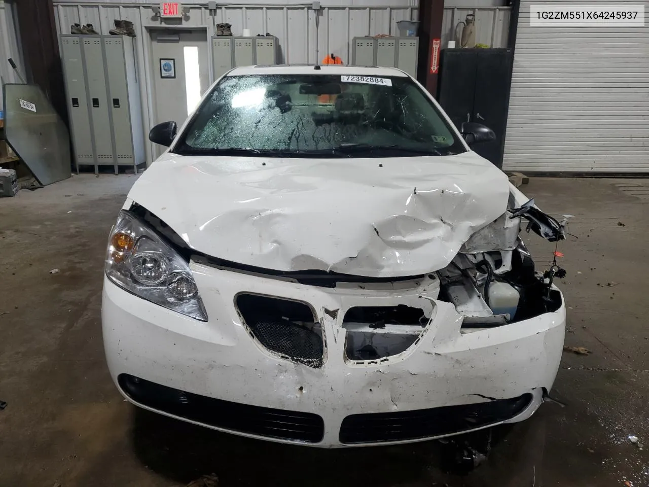 2006 Pontiac G6 Gtp VIN: 1G2ZM551X64245937 Lot: 72382884