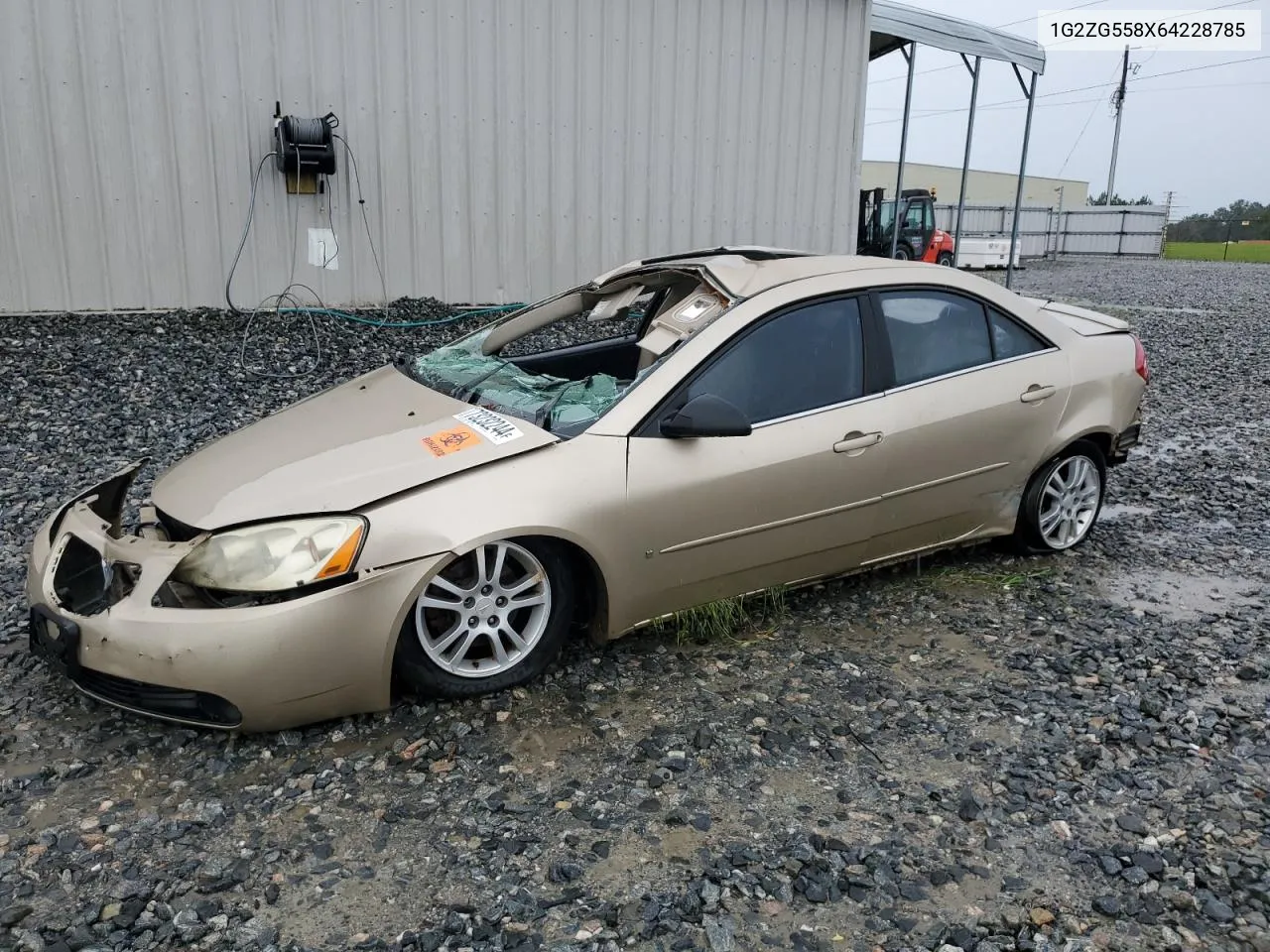 2006 Pontiac G6 Se1 VIN: 1G2ZG558X64228785 Lot: 73232244