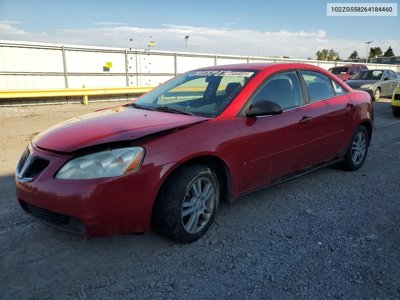 2006 Pontiac G6 Se1 VIN: 1G2ZG558264184460 Lot: 73468024