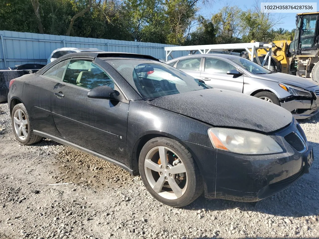 2006 Pontiac G6 Gt VIN: 1G2ZH358764287536 Lot: 73500394