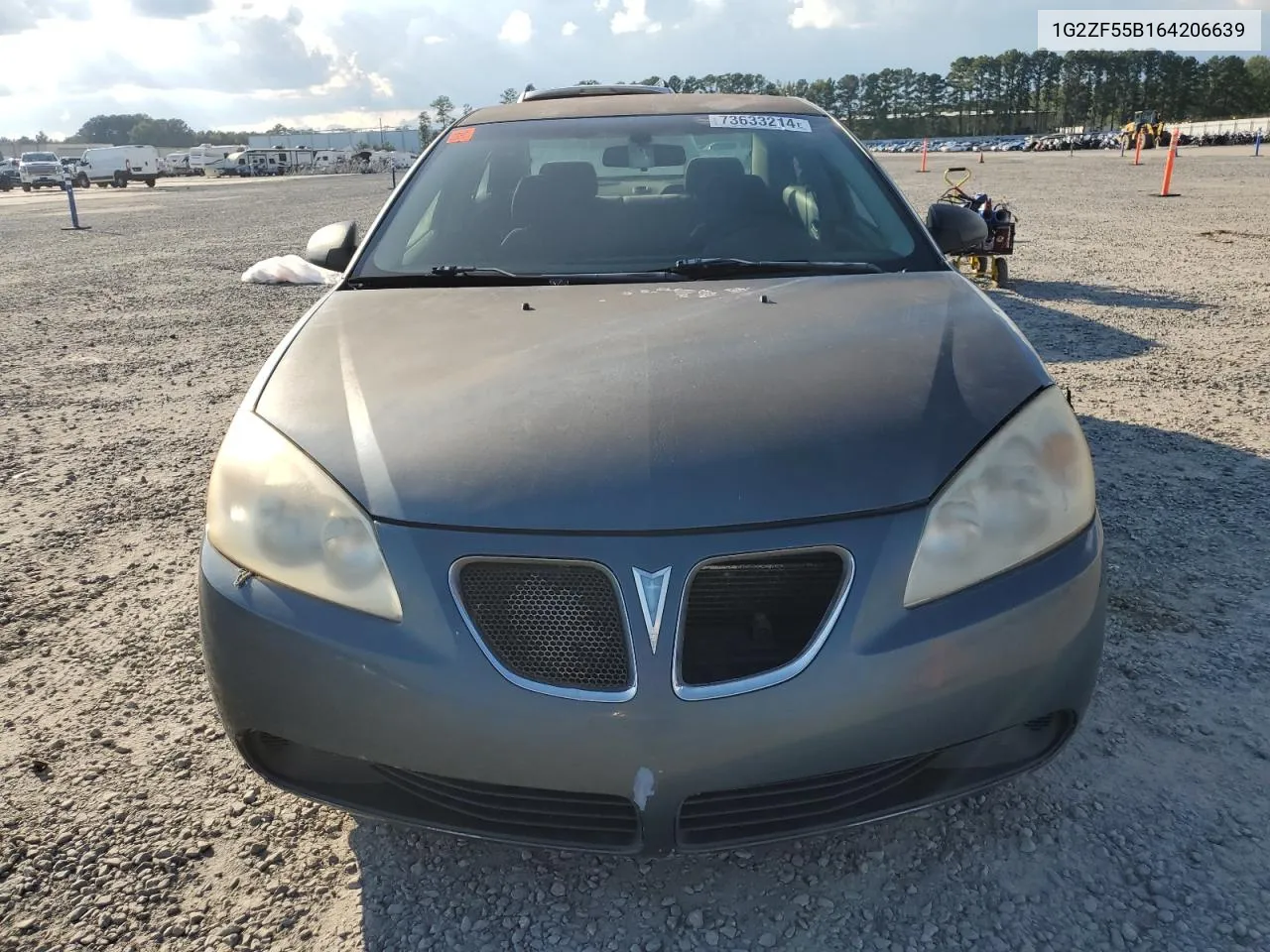 2006 Pontiac G6 Se VIN: 1G2ZF55B164206639 Lot: 73633214