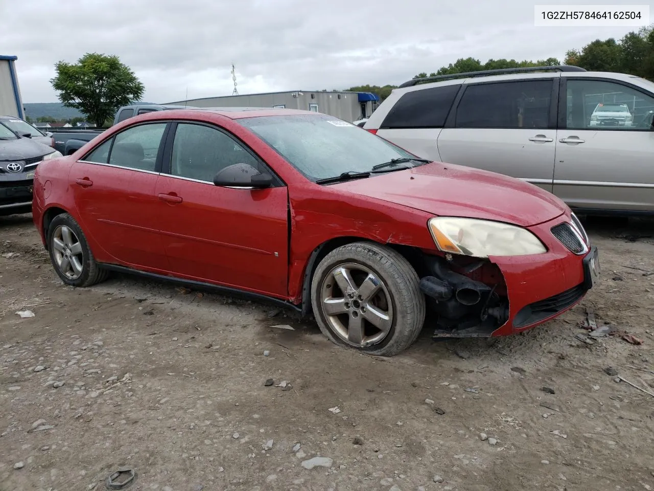 2006 Pontiac G6 Gt VIN: 1G2ZH578464162504 Lot: 74073194