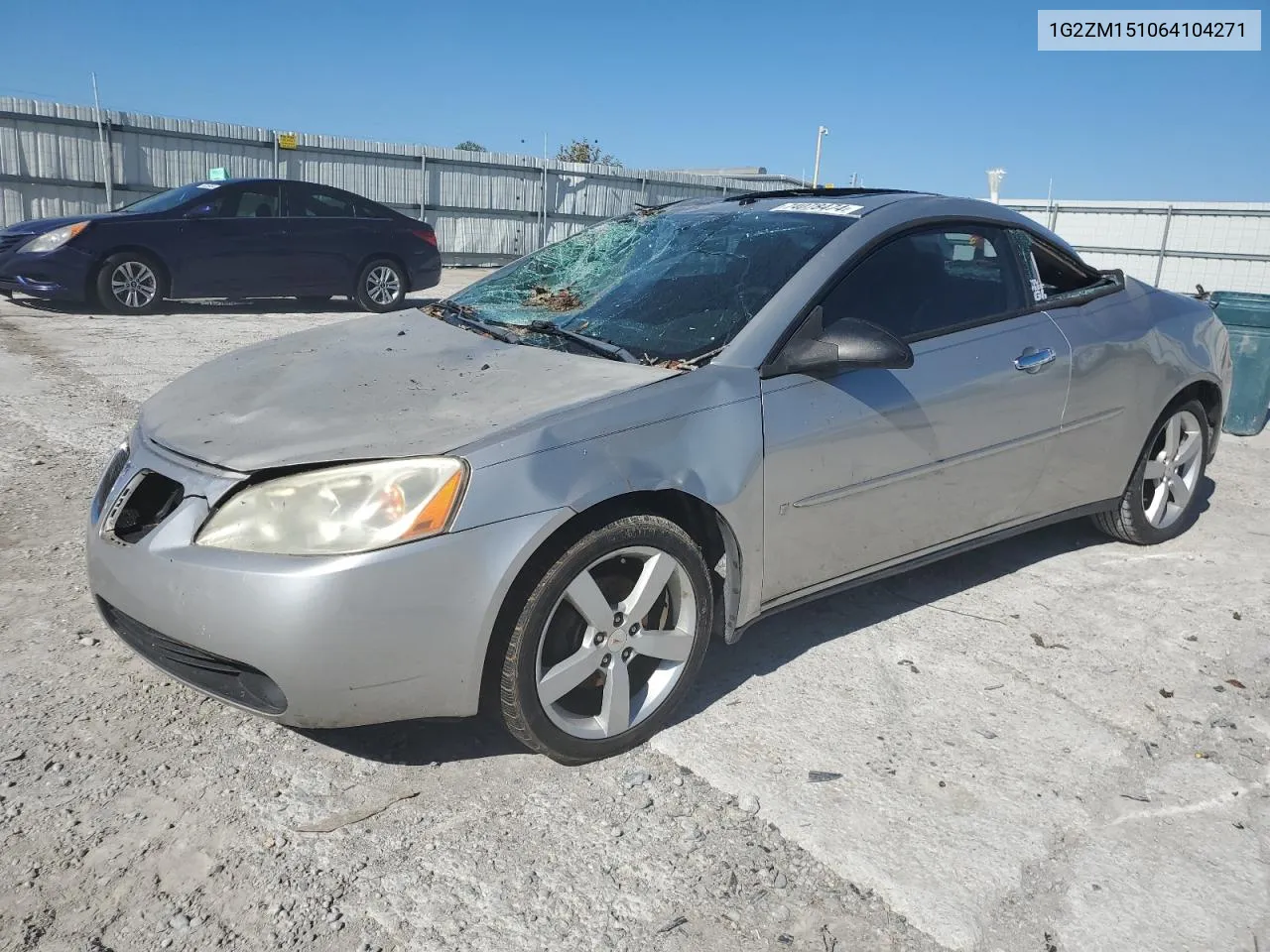 2006 Pontiac G6 Gtp VIN: 1G2ZM151064104271 Lot: 74078474