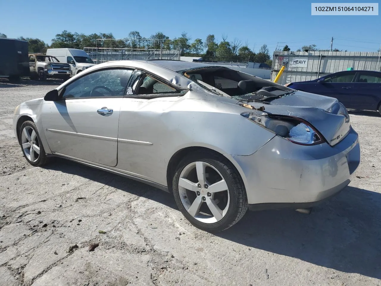 2006 Pontiac G6 Gtp VIN: 1G2ZM151064104271 Lot: 74078474