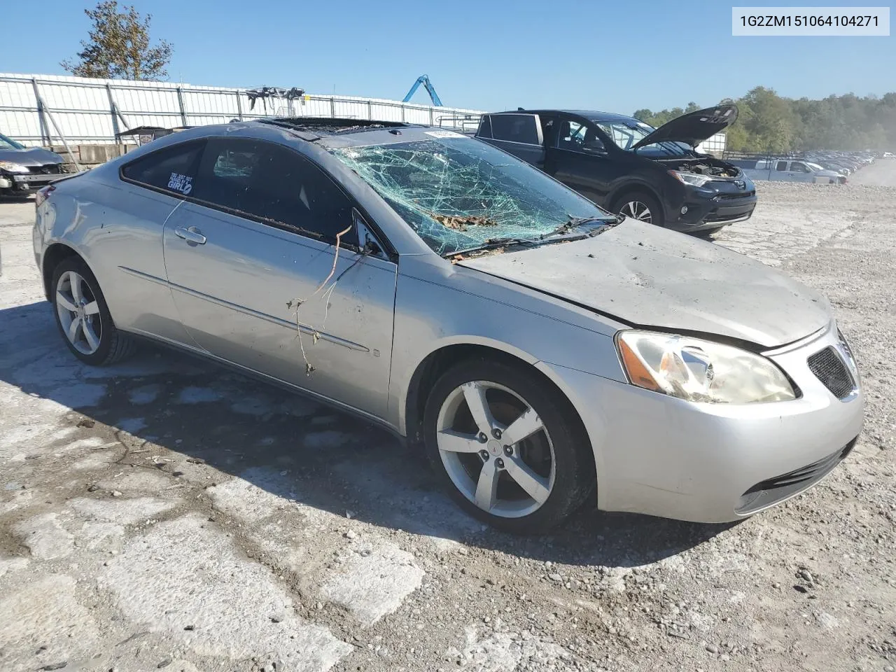 2006 Pontiac G6 Gtp VIN: 1G2ZM151064104271 Lot: 74078474