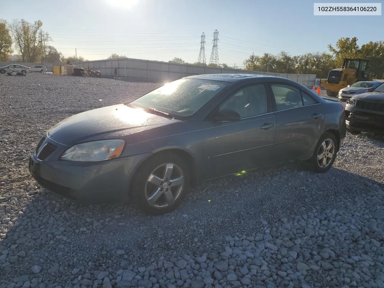 2006 Pontiac G6 Gt VIN: 1G2ZH558364106220 Lot: 74611844