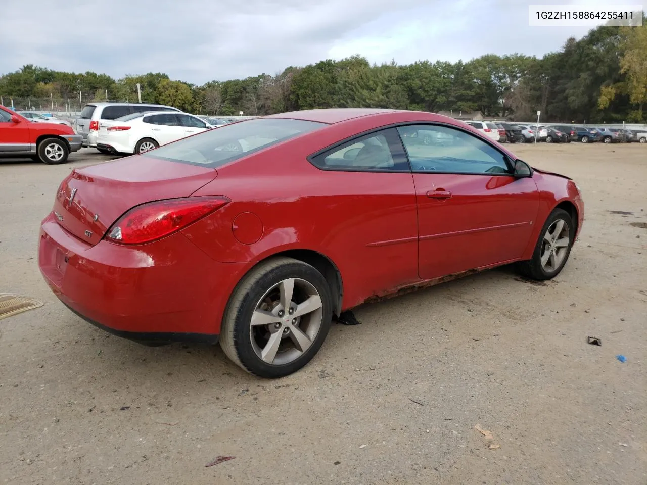 2006 Pontiac G6 Gt VIN: 1G2ZH158864255411 Lot: 74742624