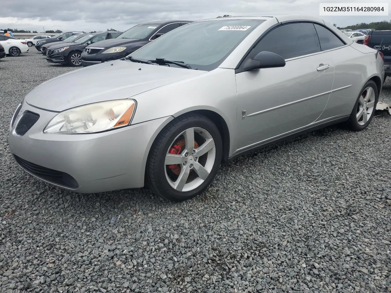 2006 Pontiac G6 Gtp VIN: 1G2ZM351164280984 Lot: 75200064