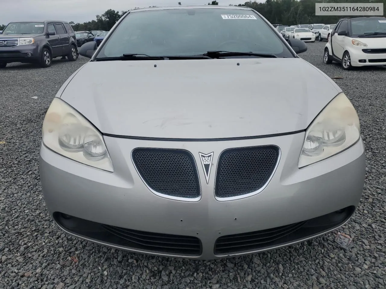 2006 Pontiac G6 Gtp VIN: 1G2ZM351164280984 Lot: 75200064